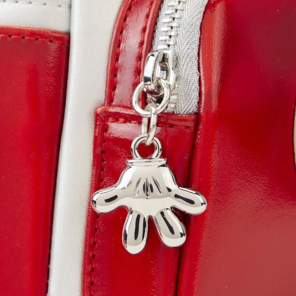 Loungefly Disney 100 Platinum‎ Mickey Mouse Cosplay Mini Backpack and Wallet